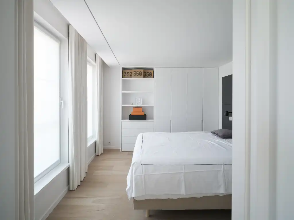 High-end afgewerkt tweeslaapkamerappartement met topligging aan de&nbsp;Coupure foto 12