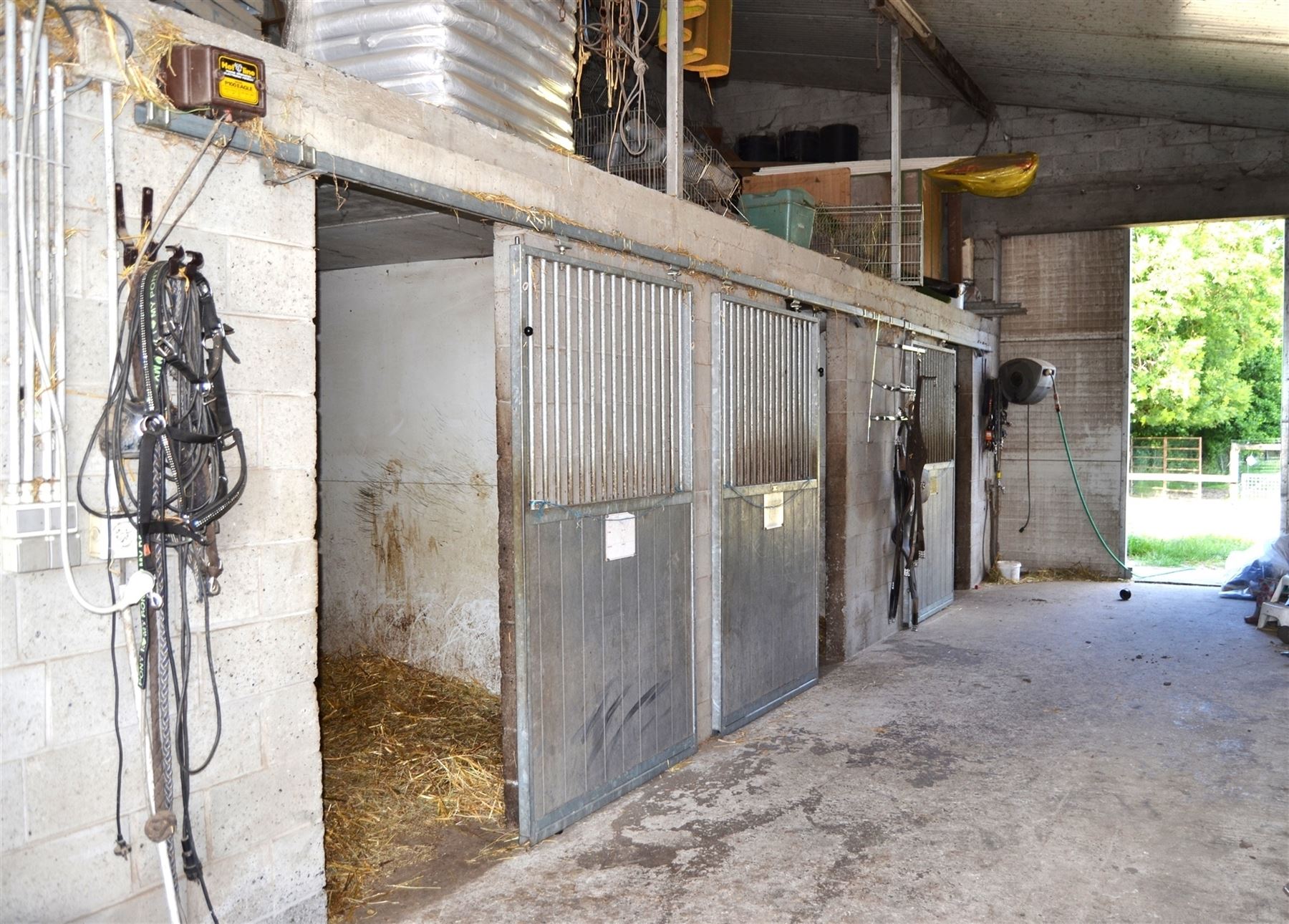 Stalling met 4 boxen, piste en weides samen 5000 m² foto 5