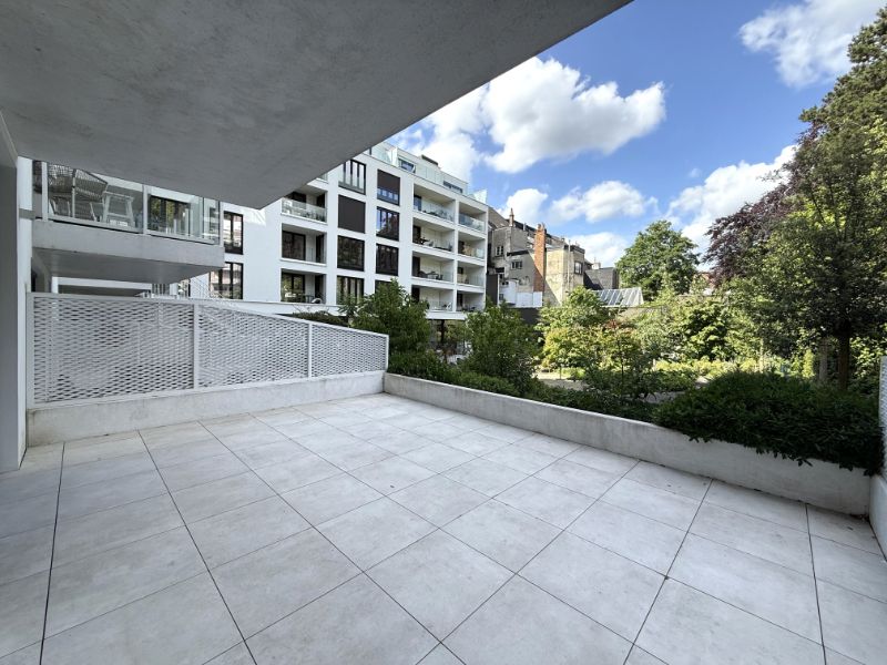 Recent gelijkvloers appartement met ruim terras en zicht op aangelegde binnentuin – topligging in Gent foto 16