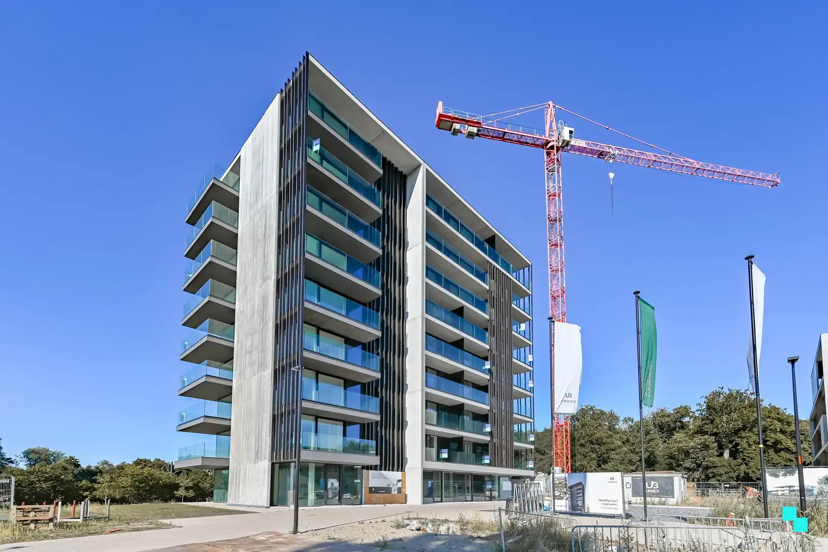 Commerciële ruimte in residentie Blauwpoorte foto 2