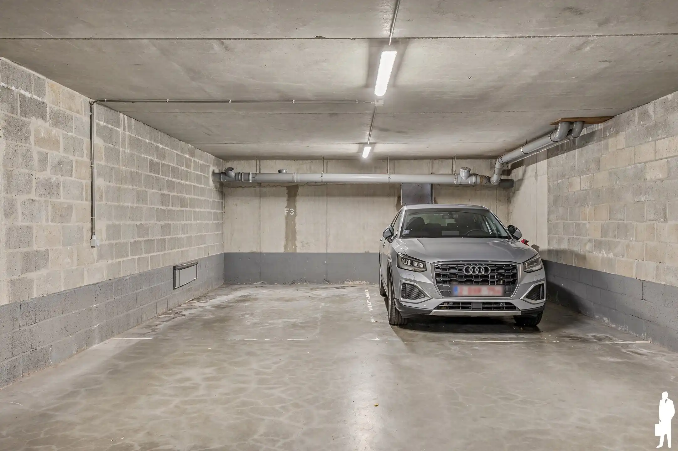 In het groen gelegen appartement van 100m2 met 2 slaapkamers, overdekt terras en parking foto 20