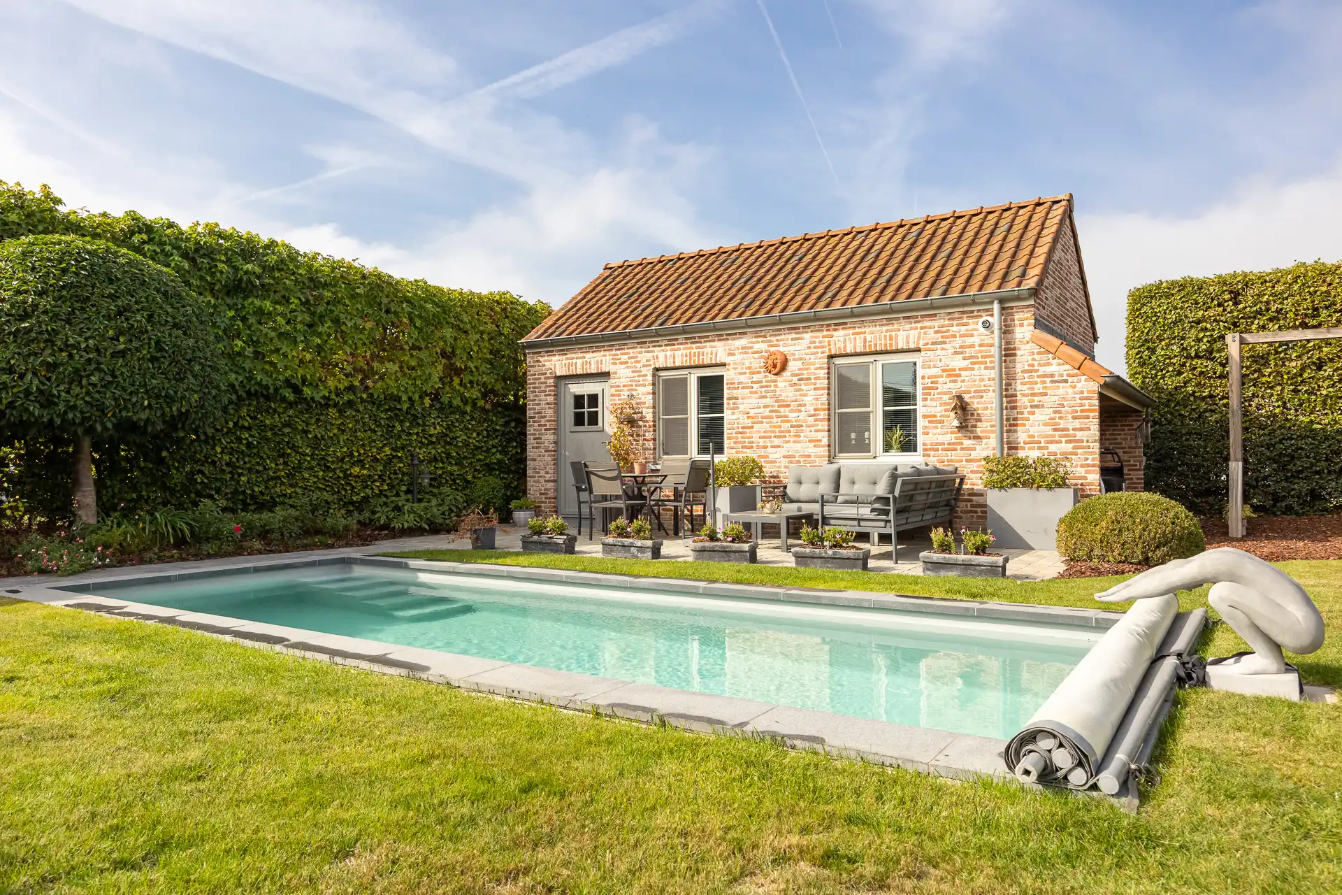 Ruime tijdloze villa met zwembad, poolhouse & prachtige tuin in Boortmeerbeek foto 18
