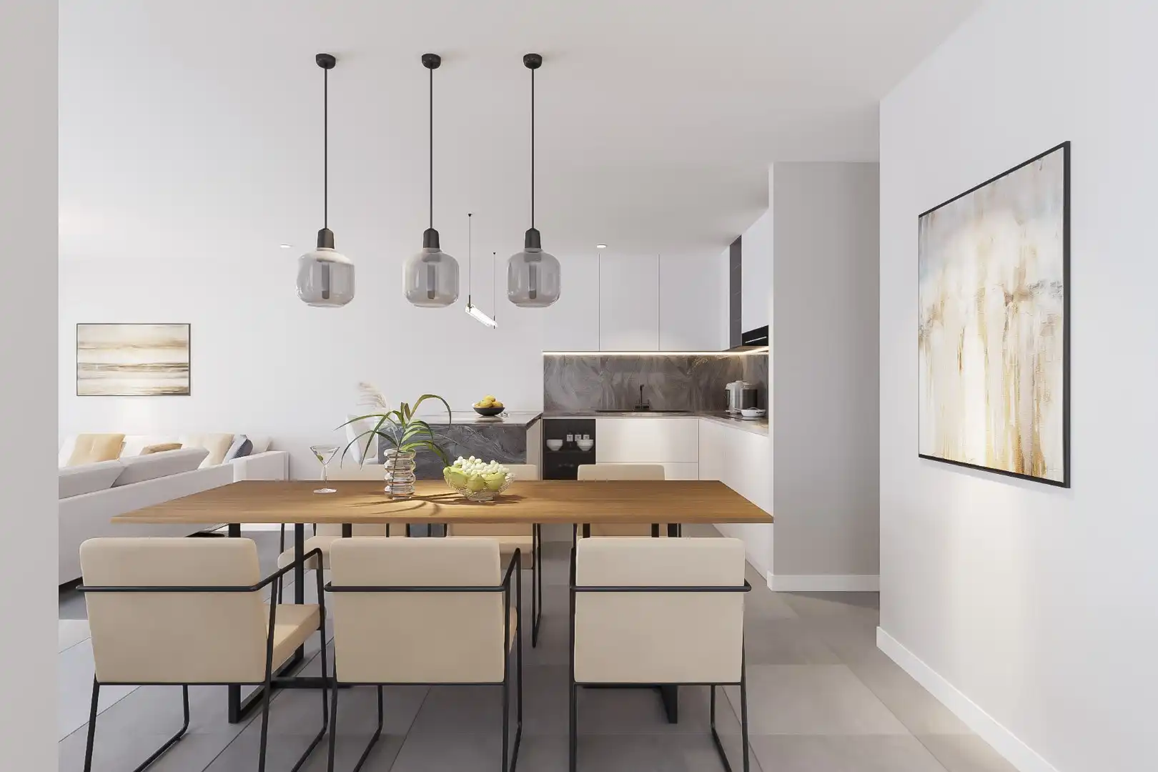 Luxueus én energieneutraal nieuwbouw villa-appartement  van 168 m² met 3 slaapkamers + 2 ondergrondse staanplaatsen + ruime kelder in kleine residentie te Schil foto 5