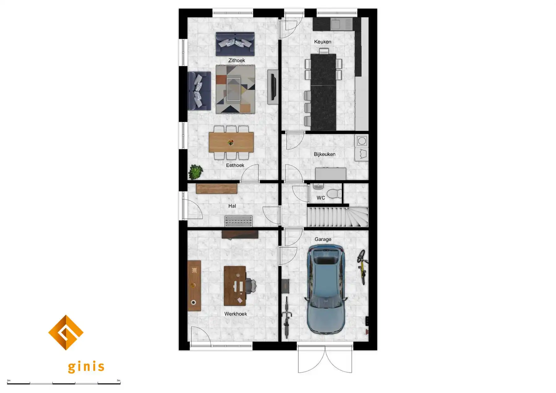Zéér ruime (289 m²), energiezuinige woning met 5 (mogelijk 7) slpks! foto 24