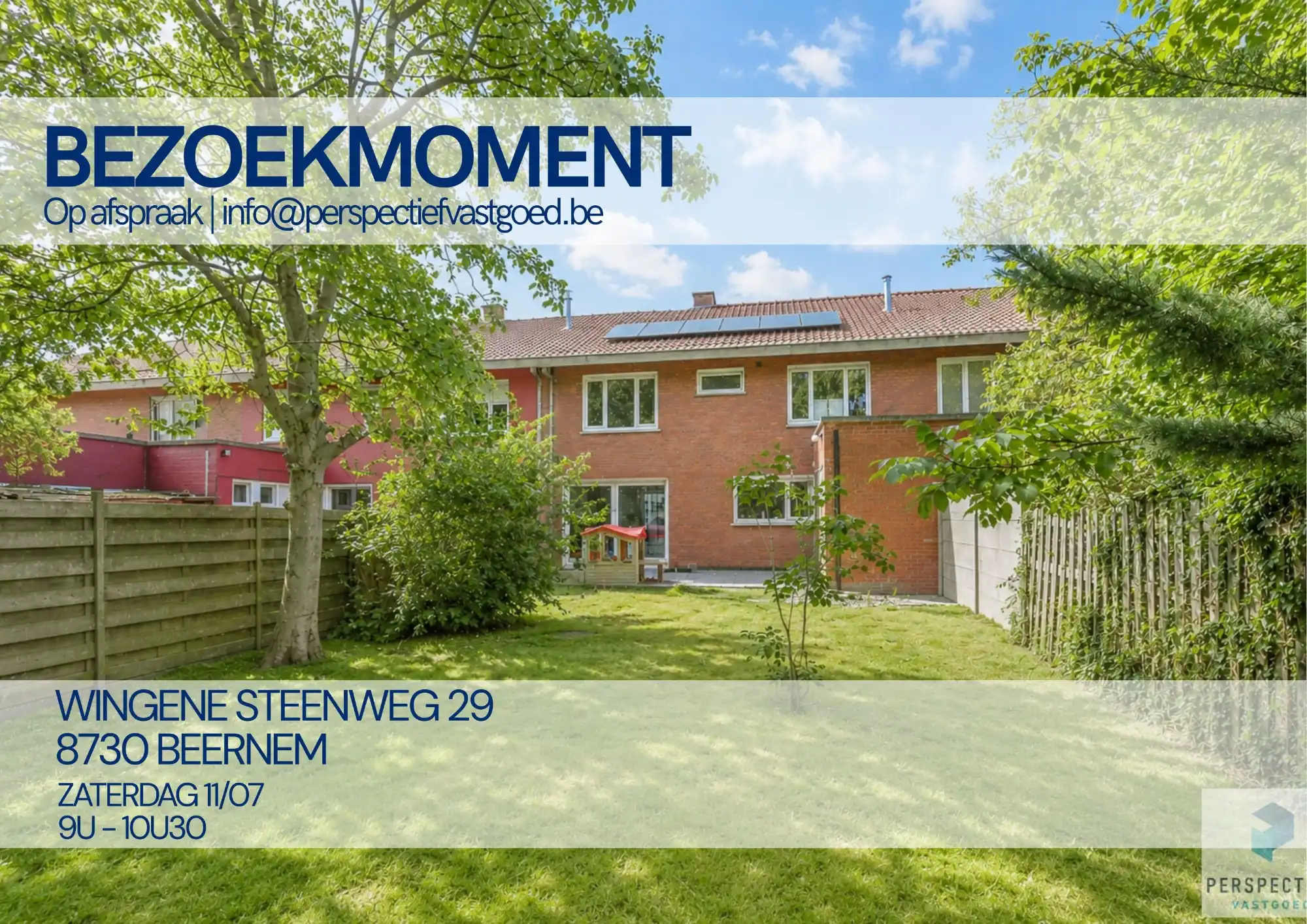 RUIME LICHTRIJKE WONING met 4 SLPKS, GARAGE en grote TUIN foto {{pictureIndex}}