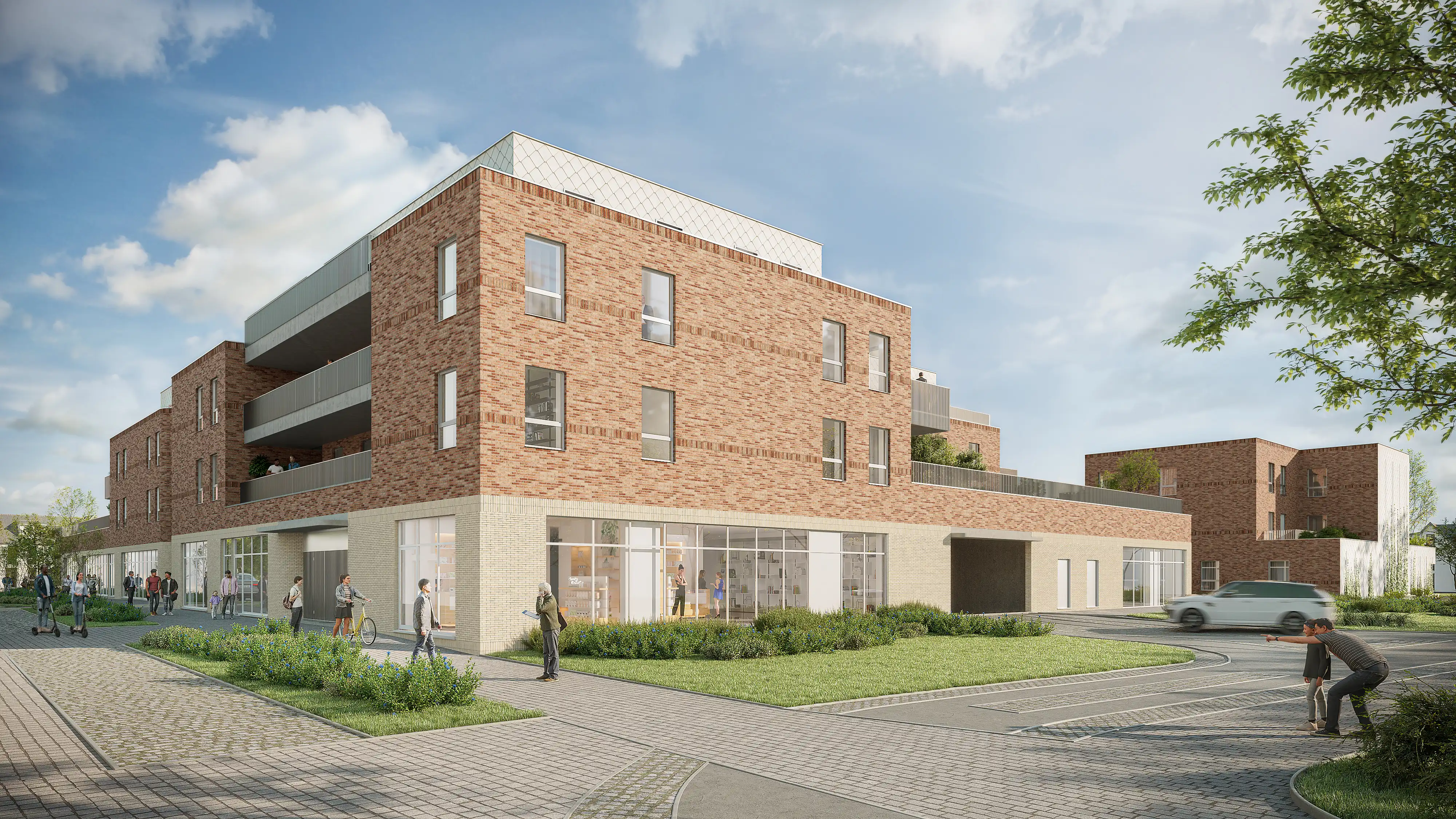 Duurzaam en energiezuinig woonproject in hartje Denderleeuw! foto 4
