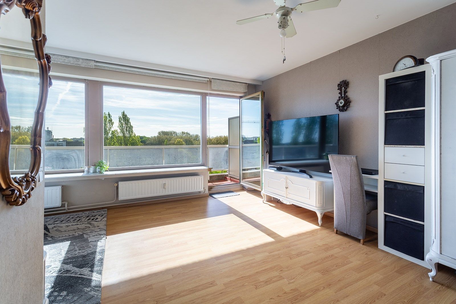 Energiezuinige studio met prachtig zicht over Park Rivierenhof foto 2