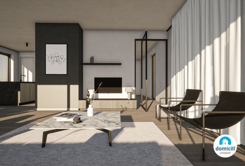 KORTEMARK: Penthouse 3.01 met 2 comfortabele slaapkamers, 2 ensuite-badkamers en 111,60m² uitgestrekt zitterras gelegen op de derde verdieping van Nieuwbouwresidentie Mila en Nora foto 6