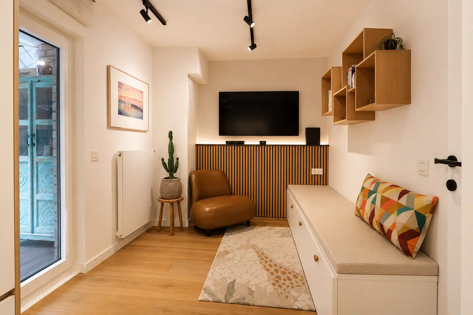 Luxueus, lichtrijk appartement (130 m²) met 3 slaapkamers en frontaal zeezicht. foto 2
