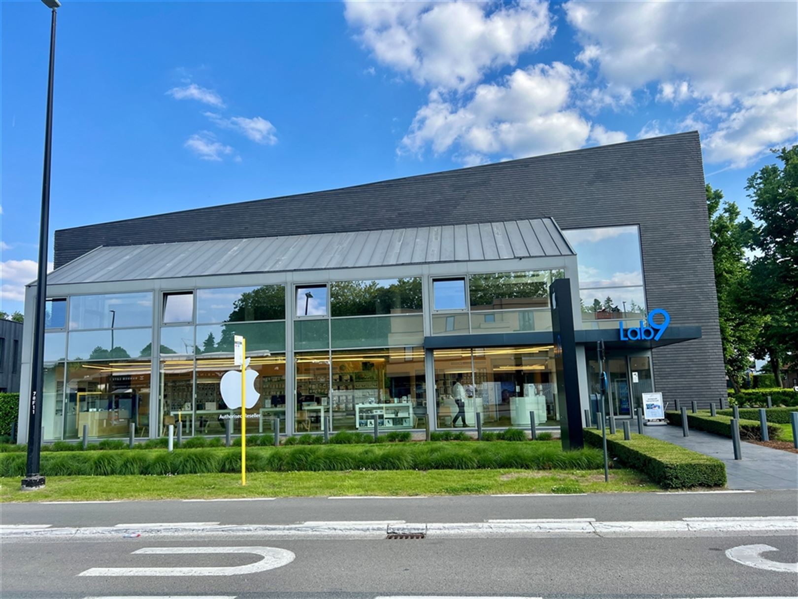 Mooie visibiliteit langsheen de Kortrijksesteenweg foto 2