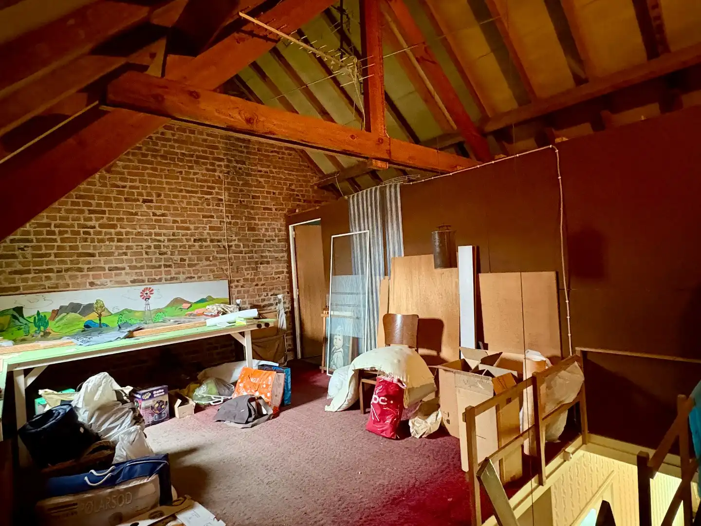 Woning met betonstructuur voorzien van garage, tuin en 3 slks te Kuurne. foto 18