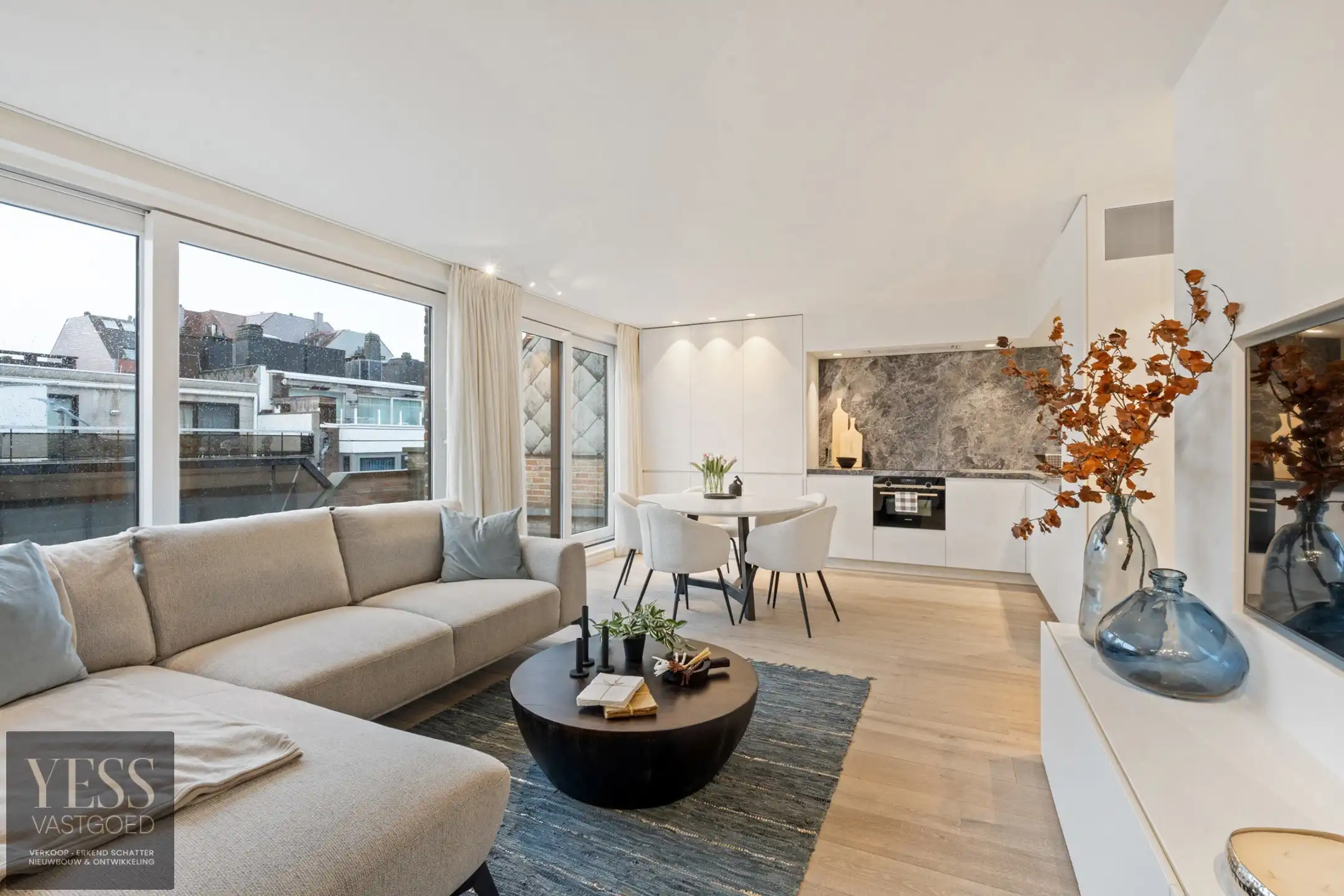 Prachtige penthouse, zijdelings zeezicht & 2 ruime terrassen foto 3