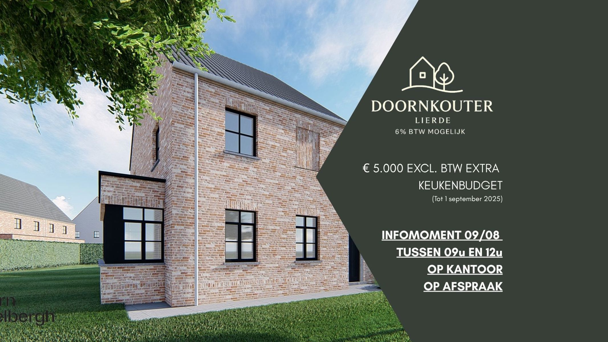 Infomoment 09/08 tussen 09u en 12u op afspraak- € 5000 extra foto {{pictureIndex}}