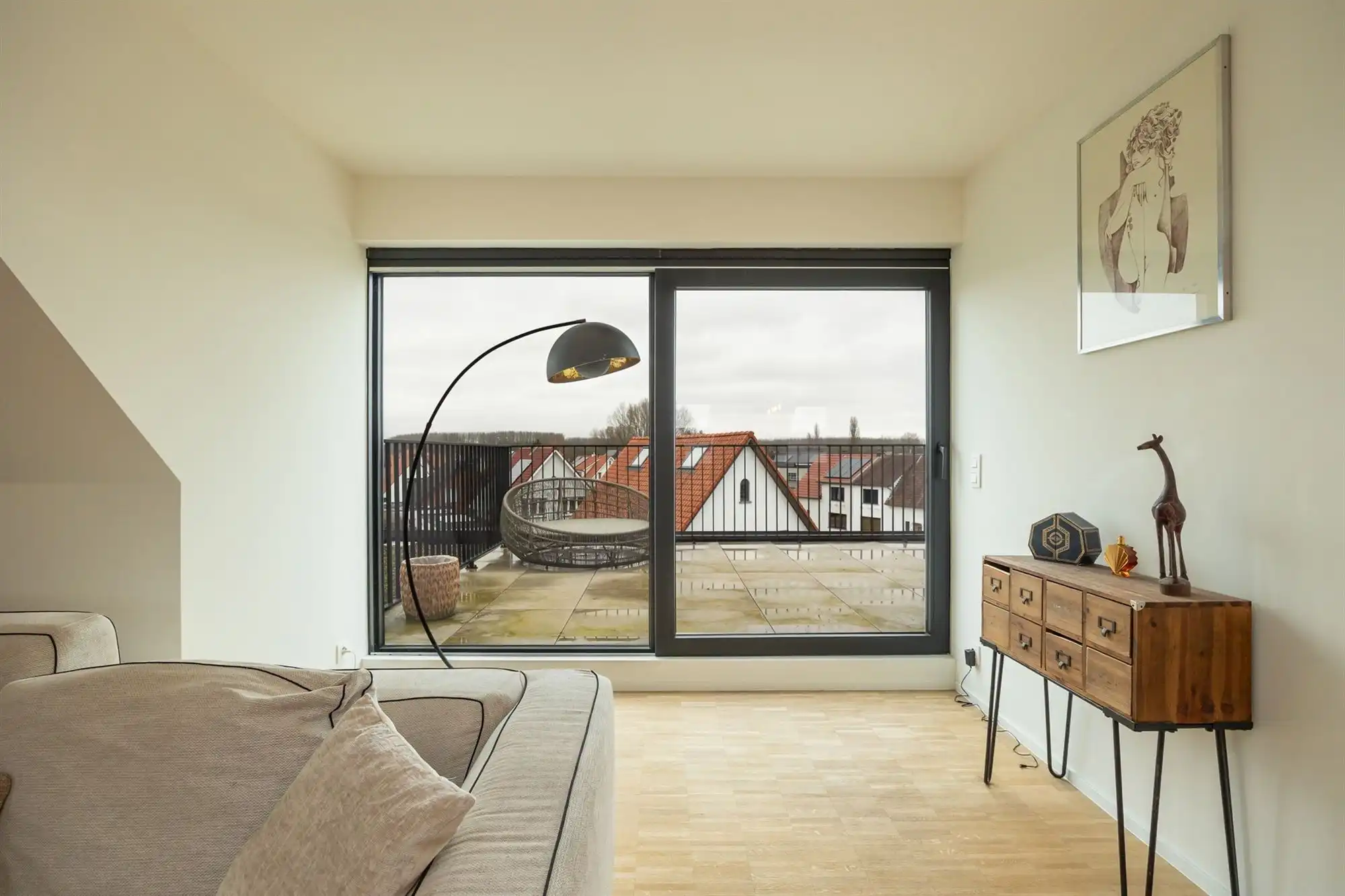 Luxe penthouse met 3 slaapkamers met 50m² terras in Ranst foto 7