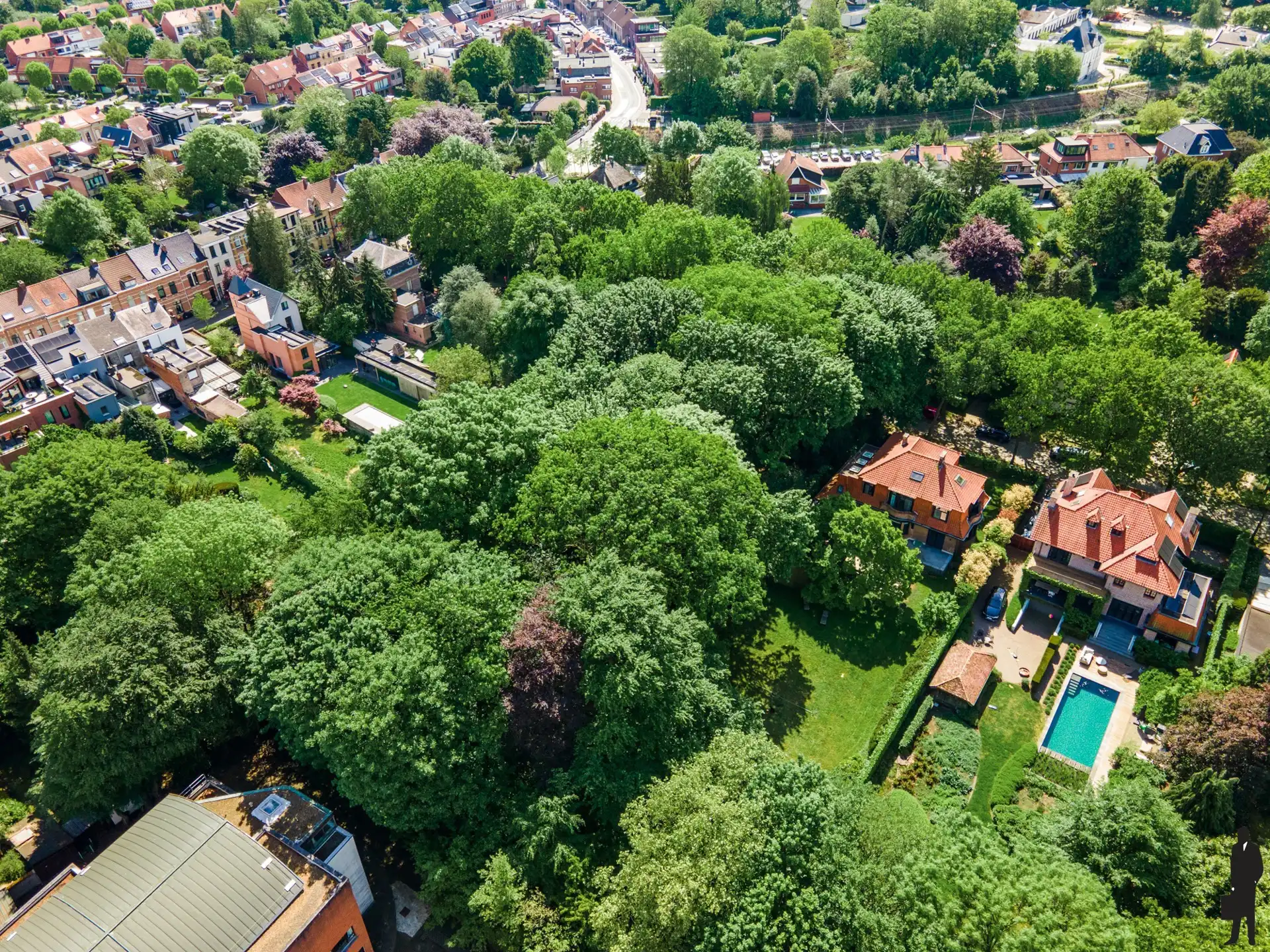 Exclusieve bouwgrond voor HOB in een groene oase te Mortsel foto 5
