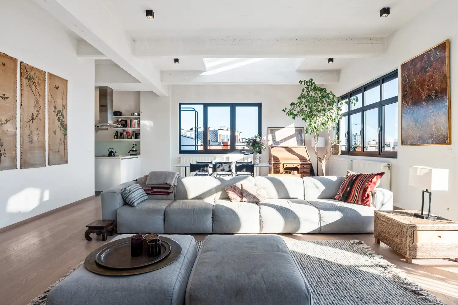 Stijlvolle loft met 2 slaapkamers en ondergrondse staanplaats te Antwerpen! foto 5