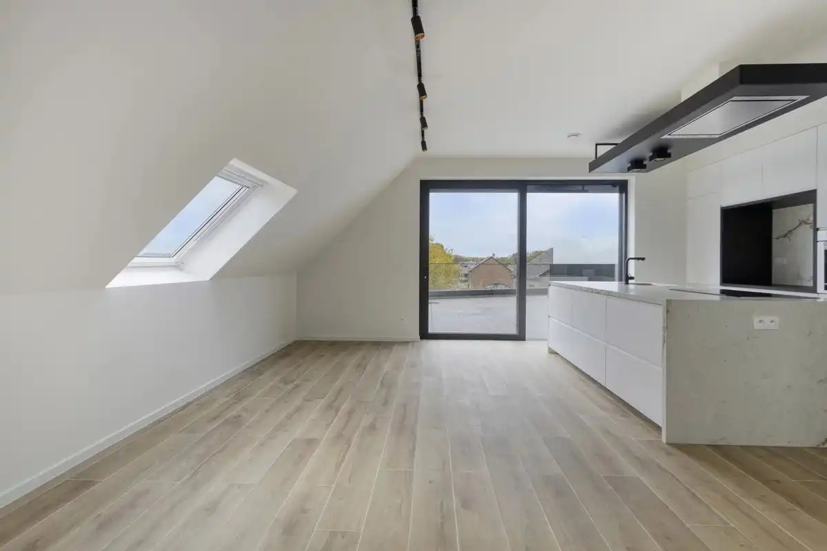EXCLUSIEF EN KWALITATIEF NIEUWBOUWAPPARTEMENT VAN 163 M² MET 3 SLPK'S, 2 BADK'S EN RIANTE TERRASSEN IN MUNSTERBILZEN foto 12