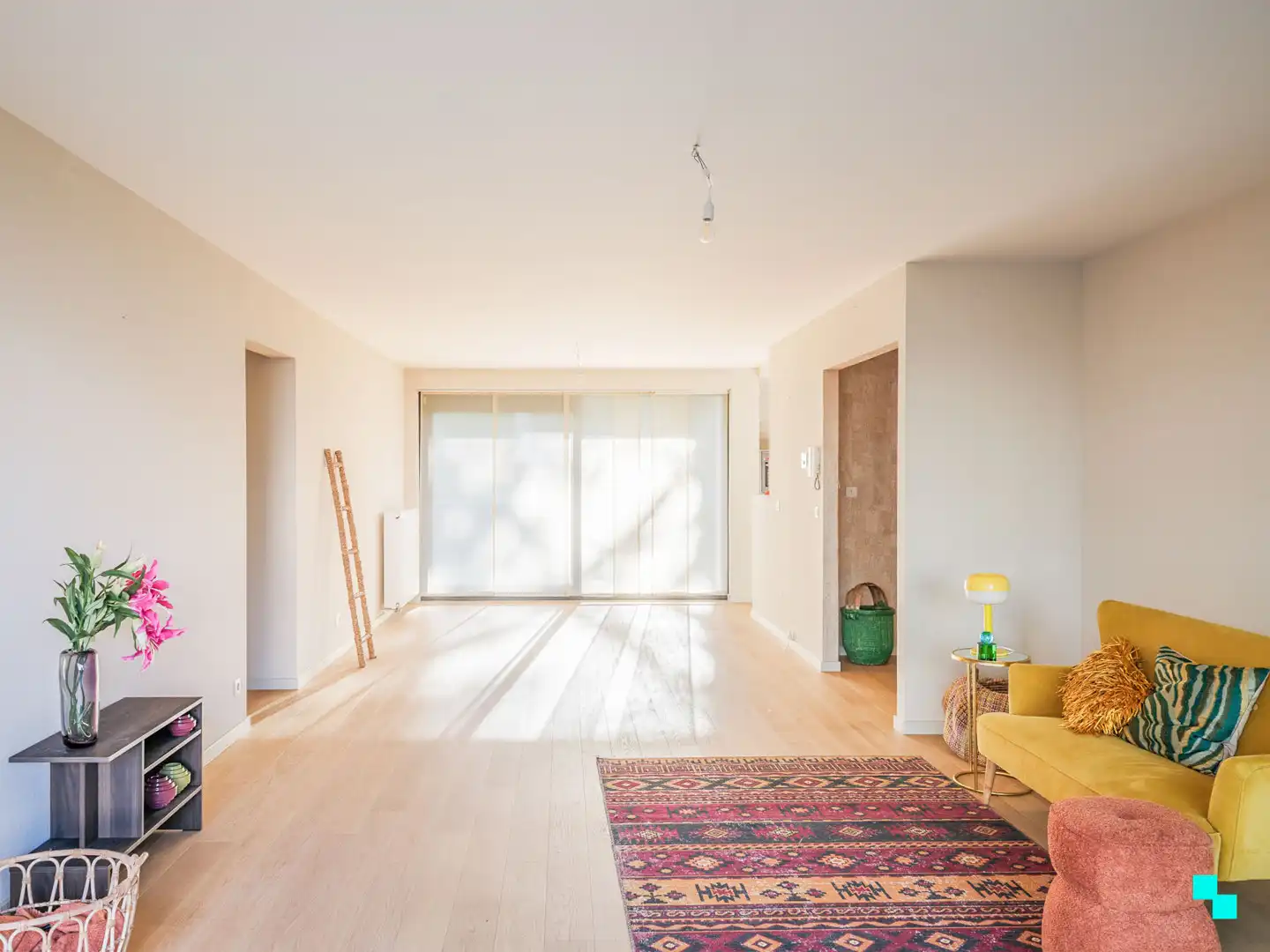 Stijlvol gelijkvloers appartement in zeer groene omgeving foto 8