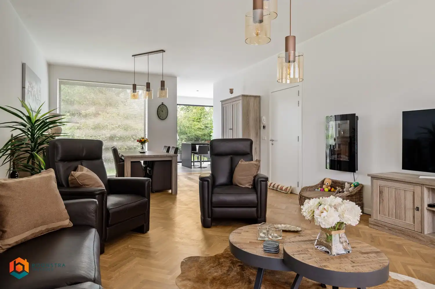 Gelijkvloers energiezuinig app. met 3 slpkrs, terras en tuin te Kessel foto 2