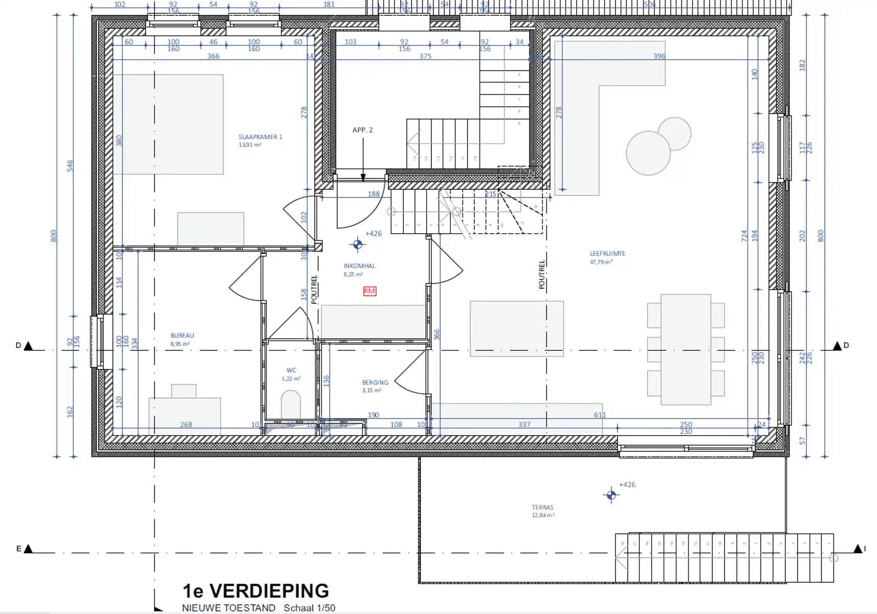 Nieuwbouw duplex met 4 slpks, terras, tuin en staanplaats foto 32