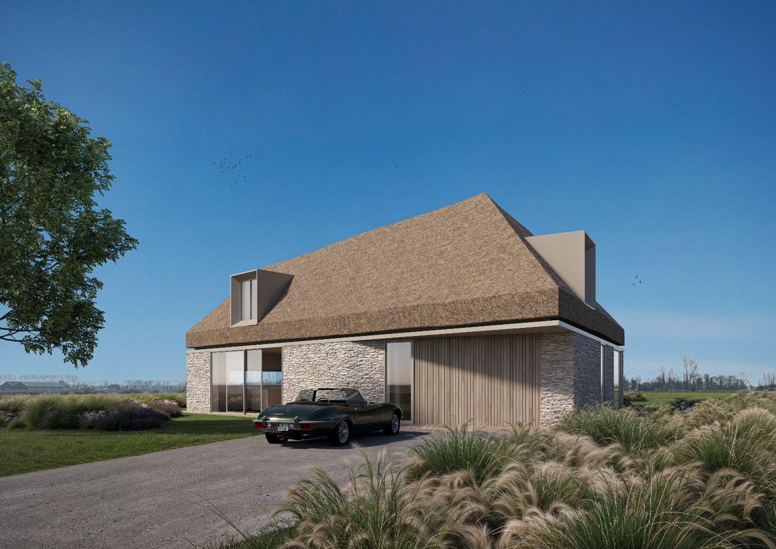 Exclusieve Bouwkavel met Architectonisch Ontwerp – Platteweg, Ter Hofstede foto {{pictureIndex}}