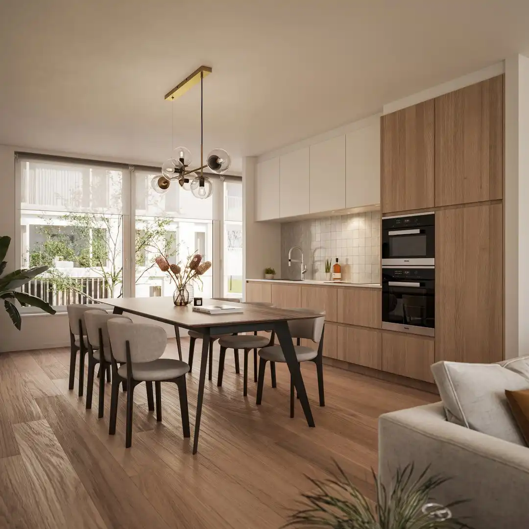 Nieuwbouwresidentie Blauwe parel  - rustig en kwalitatief wonen op een toplocatie, nabij de spuikom van Oostende.  foto 3