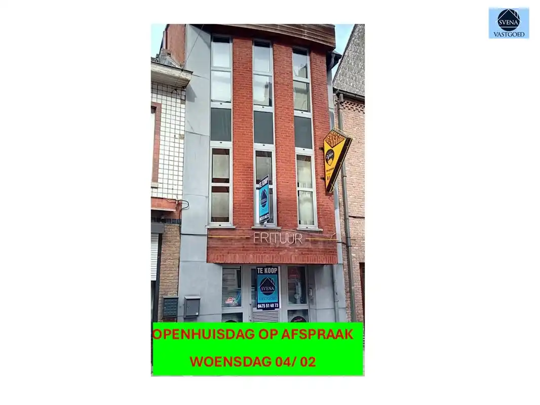 OPENHUISDAG OP AFSPRAAK WOENSDAG 04/02.  WONING MET HANDELSRUIMTE IN HET CENTRUM VAN GERAARDSBERGEN foto {{pictureIndex}}