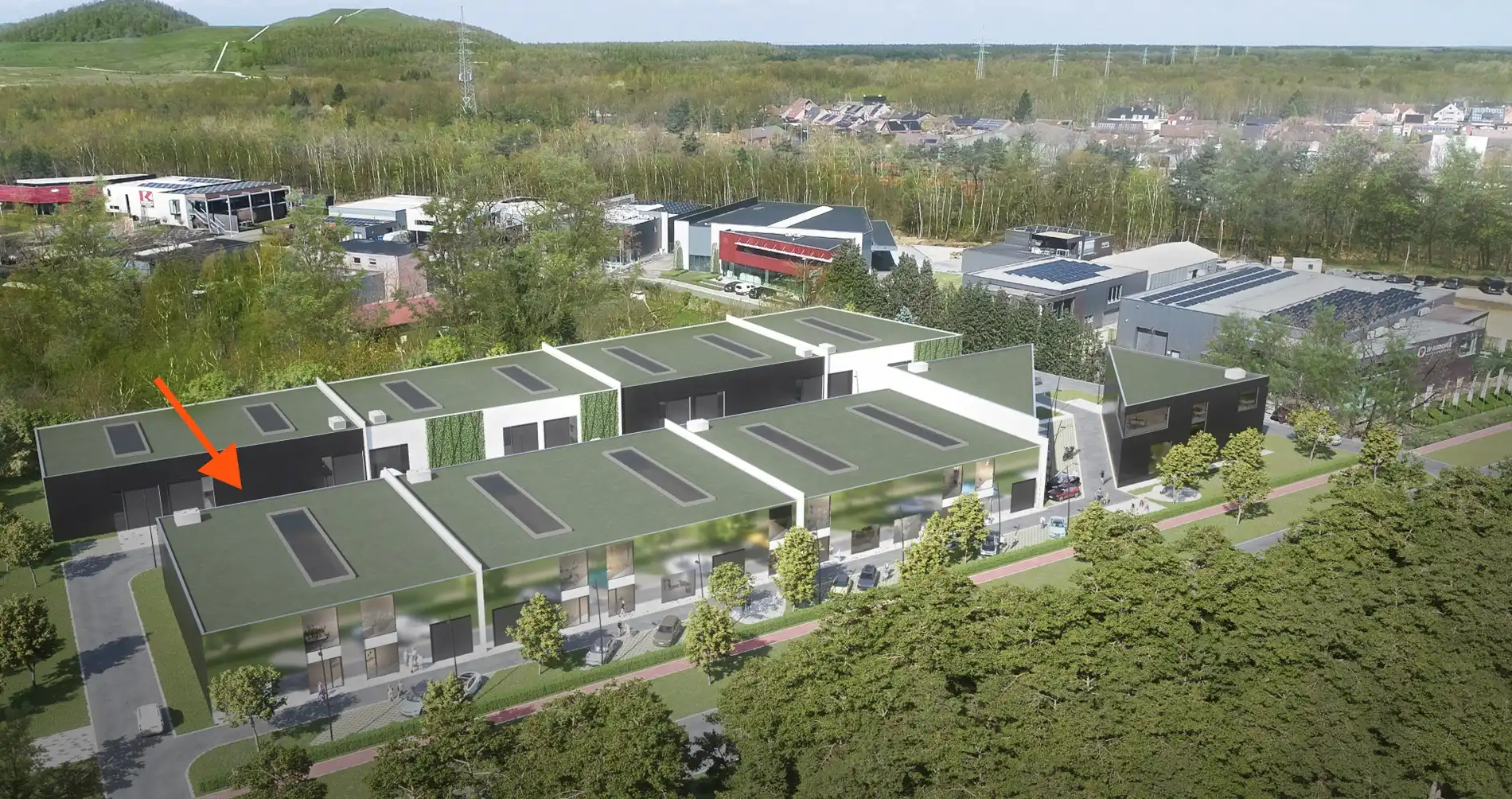 PARK AS: Splinternieuwe KMO-unit van 144 m² met flexibele invulling en professionele uitstraling. foto 3