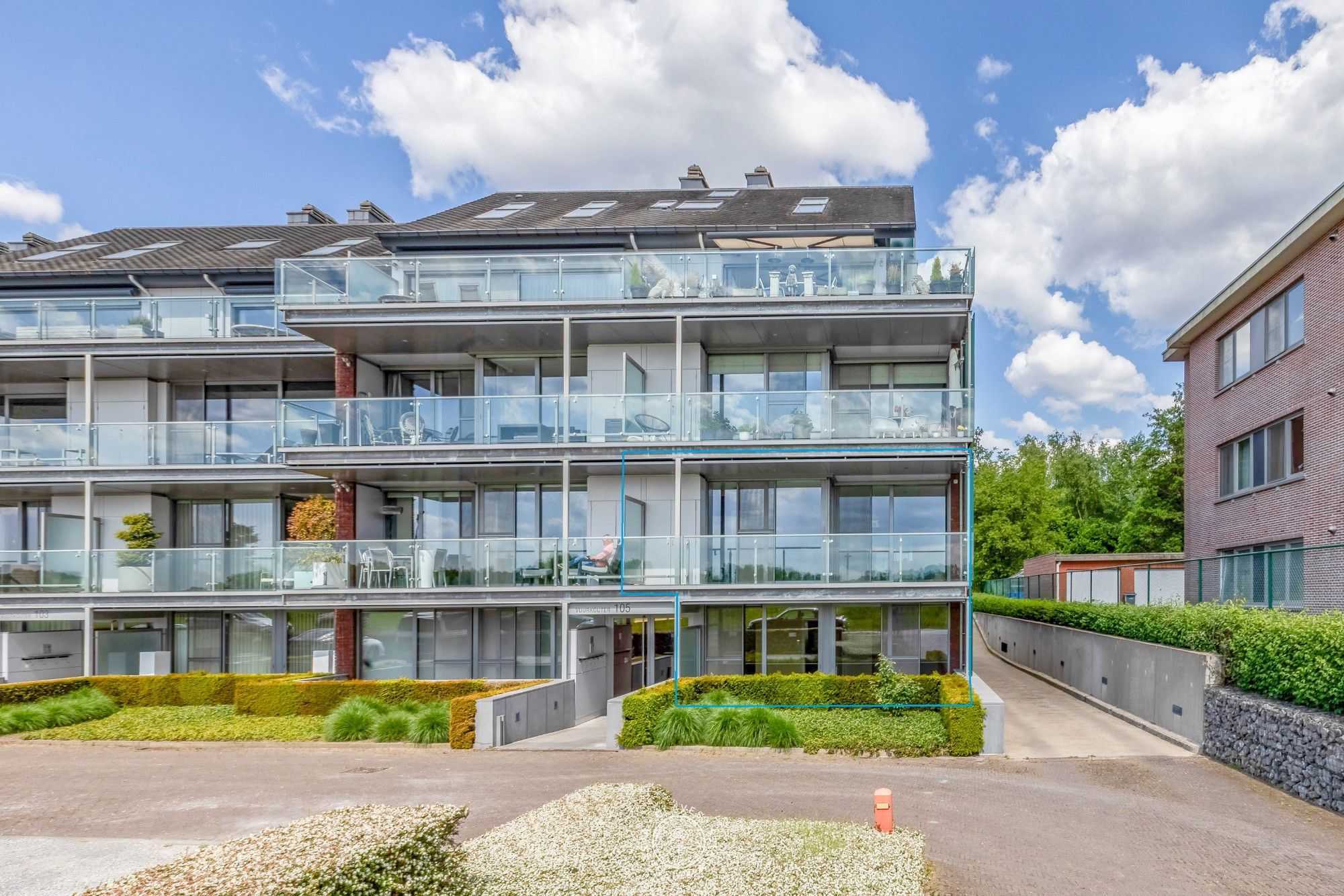 Lichtrijk duplex appartement met zicht op de Schelde foto 25