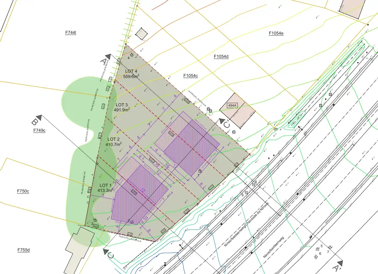 RONSE - Ninoofsesteenweg  ( lot 3 ) foto 4