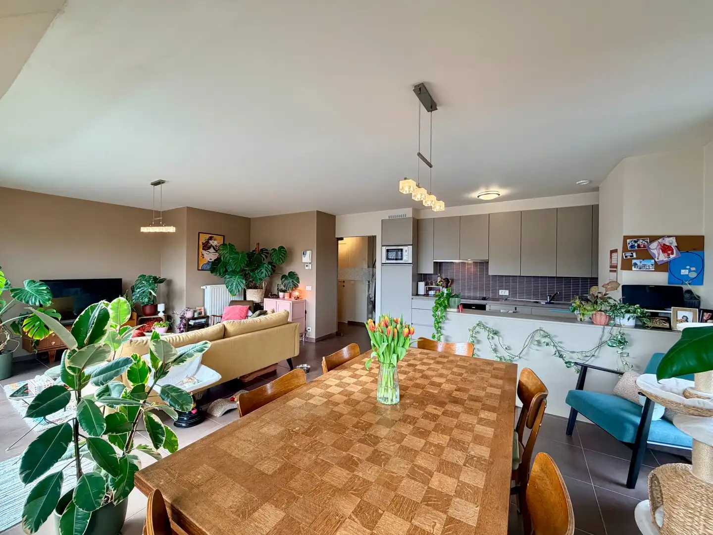 Recent 1-slaapkamer appartement in centrum Tielt! foto 3