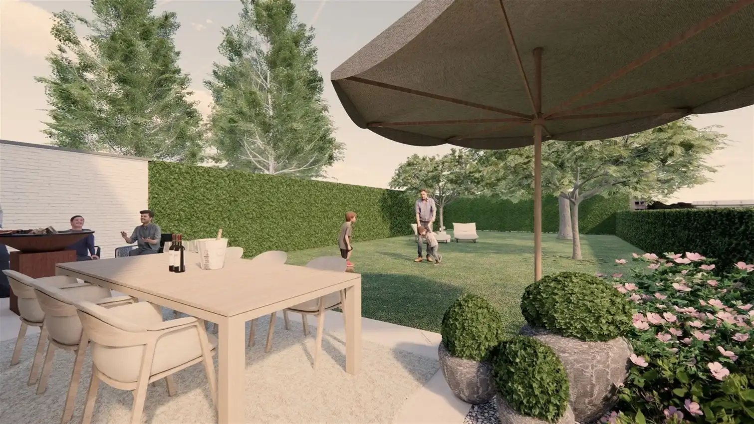 Kwalitatief afgewerkte nieuwbouwwoning met 3 slk. foto 25