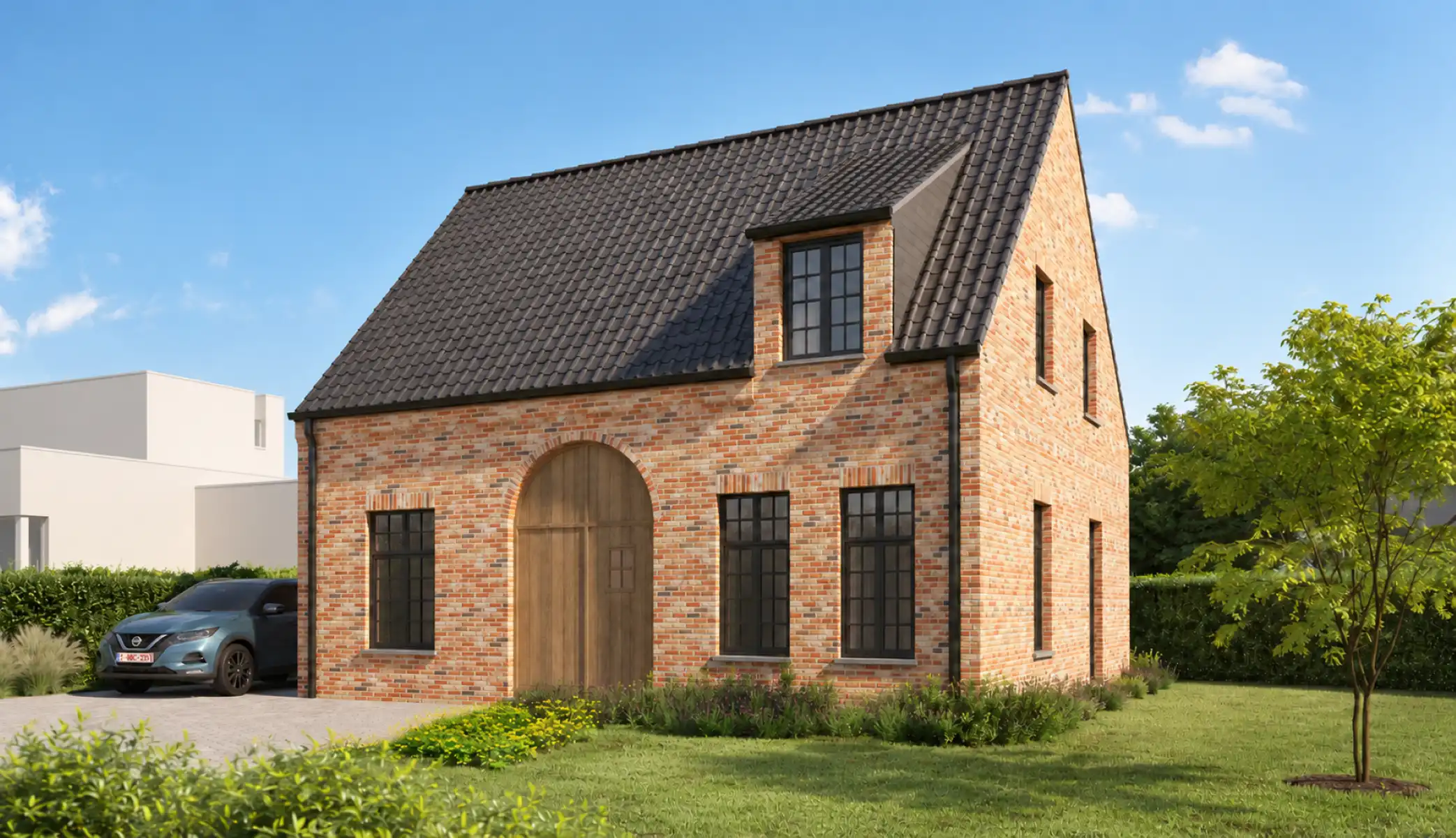 Landelijke nieuwbouwwoning in Staden foto 4