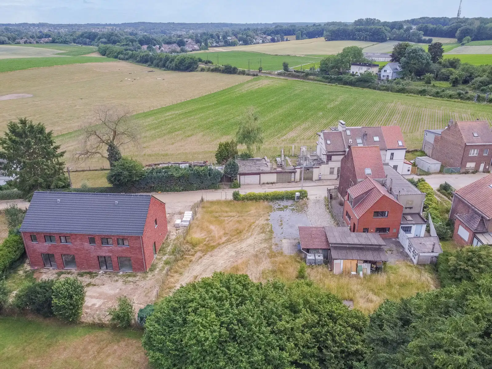 Perceel bouwgrond voor open bebouwing van 5a 11ca foto 5