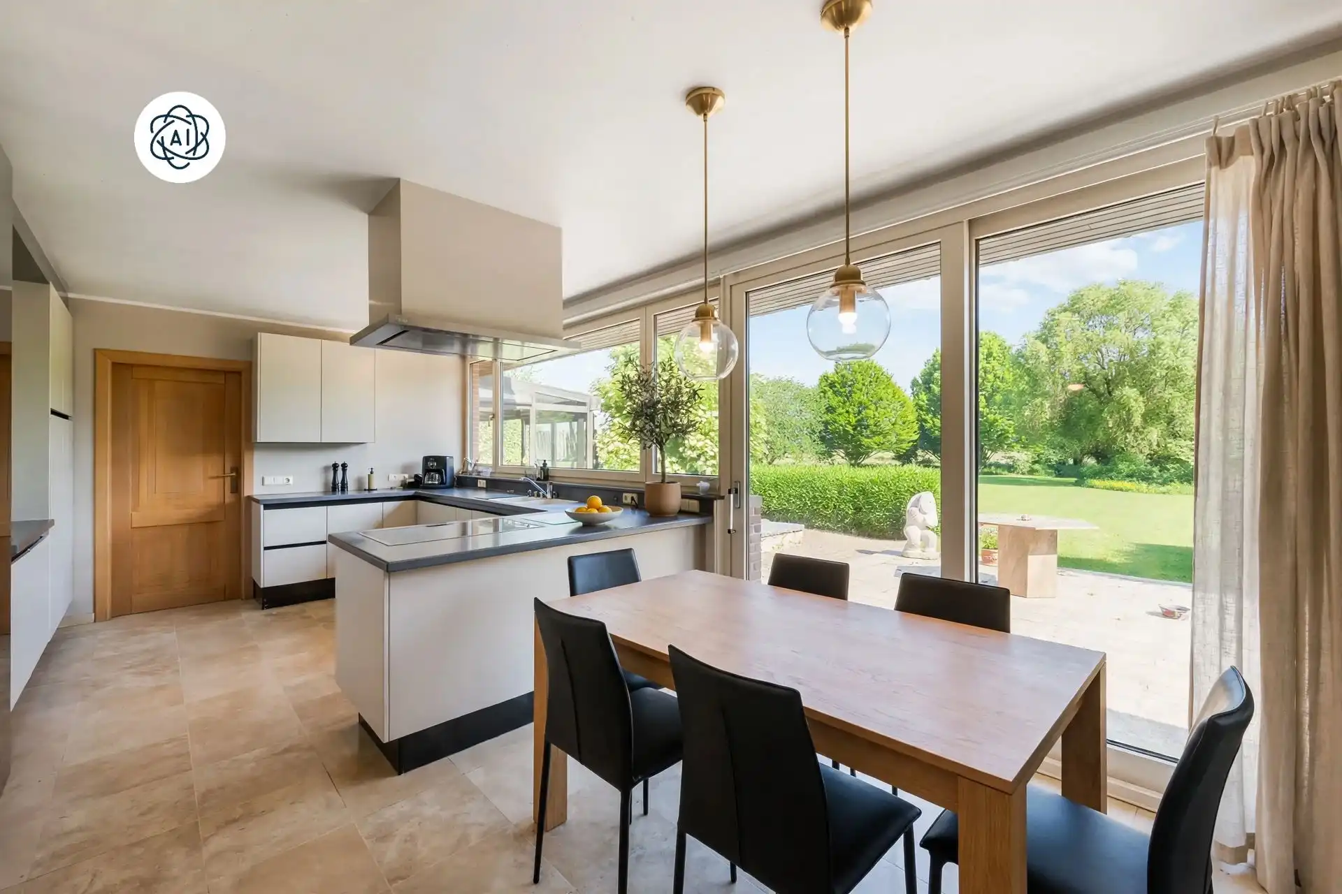 Exclusieve villa met 5 slpks op 1 hectare aan de Schelde foto 21