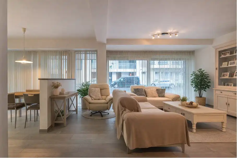 Modern pareltje in centrum Westende-Dorp – 2 slpk app. met terras foto 5