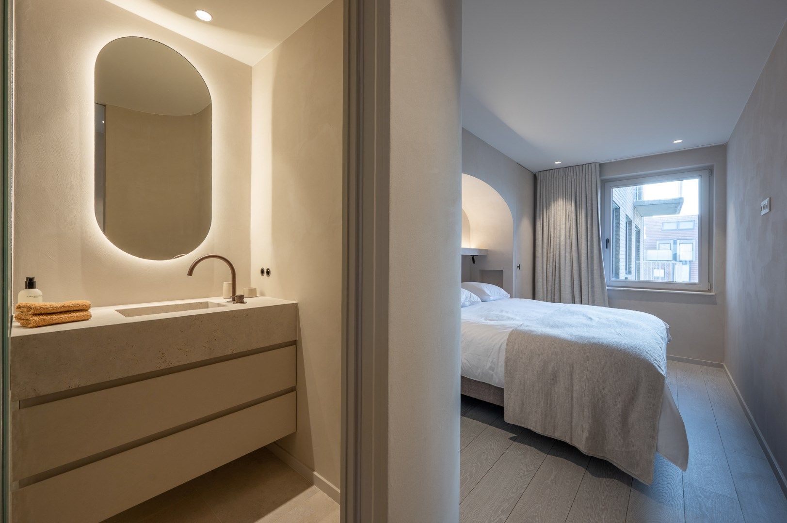 Uitzonderlijk dubbel appartement met prachtig frontaal zeezicht in het Zoute foto 20