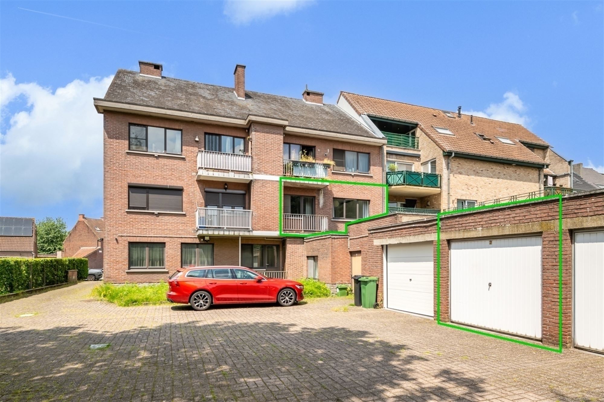 Ruim appartement met 2 slaapkamers en terras in de Aalsterse stadsrand foto 13