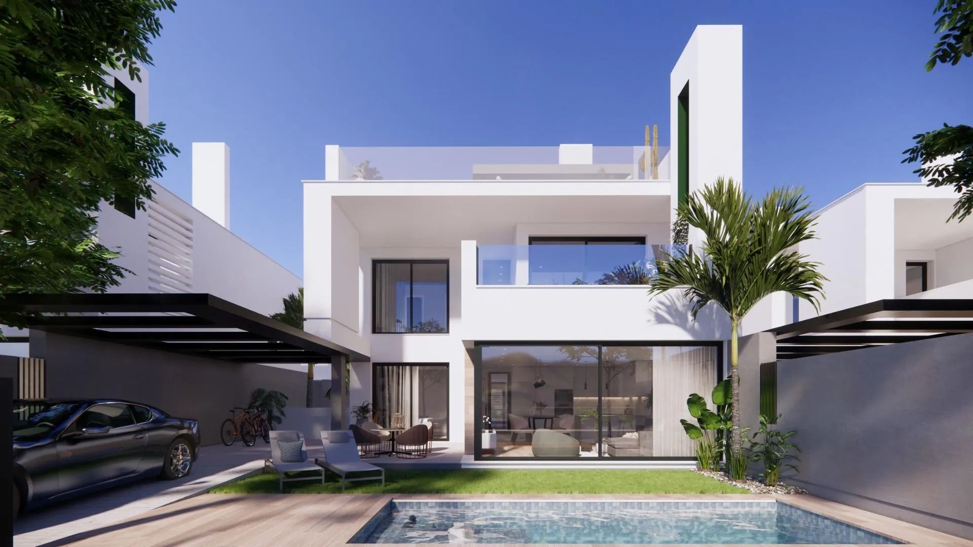 Exclusieve nieuwbouwvilla's in privéresort met Caribische sfeer - jouw luxe oase aan de Costa Cálida foto {{pictureIndex}}