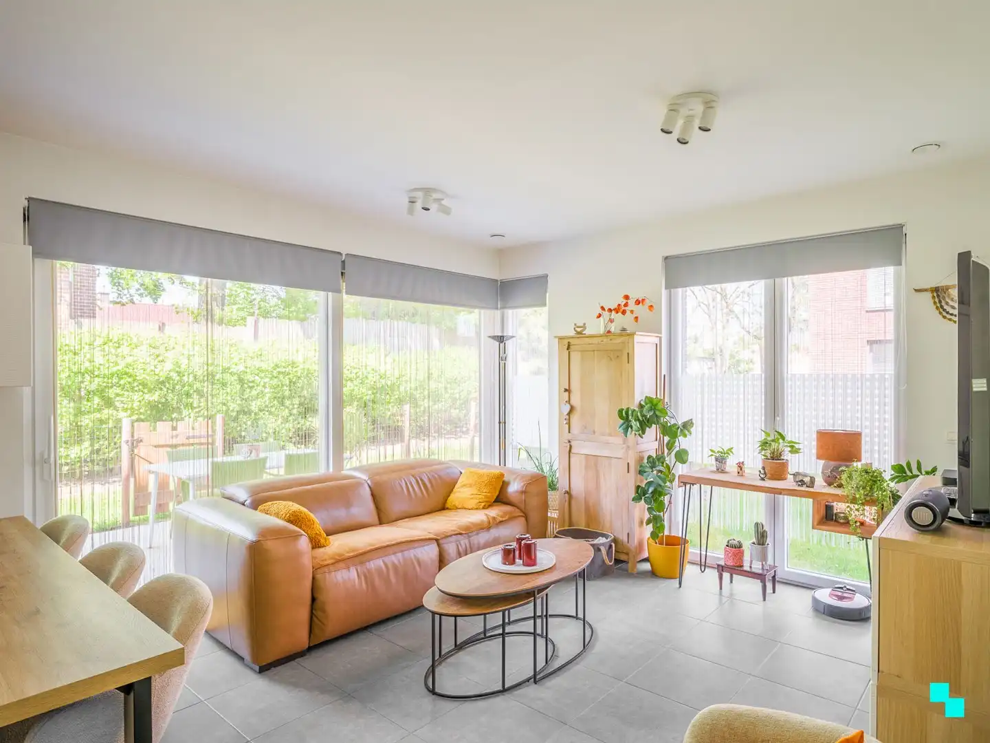Gelijkvloers appartement omgeven door groen aan de Sint-Denijskerk foto 10