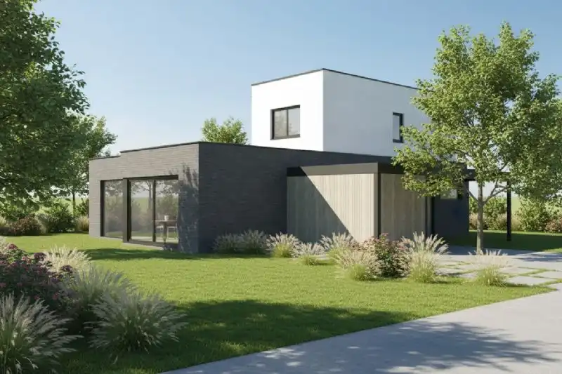 Nieuw te bouwen alleenstaande woning te Lochristi. foto 3