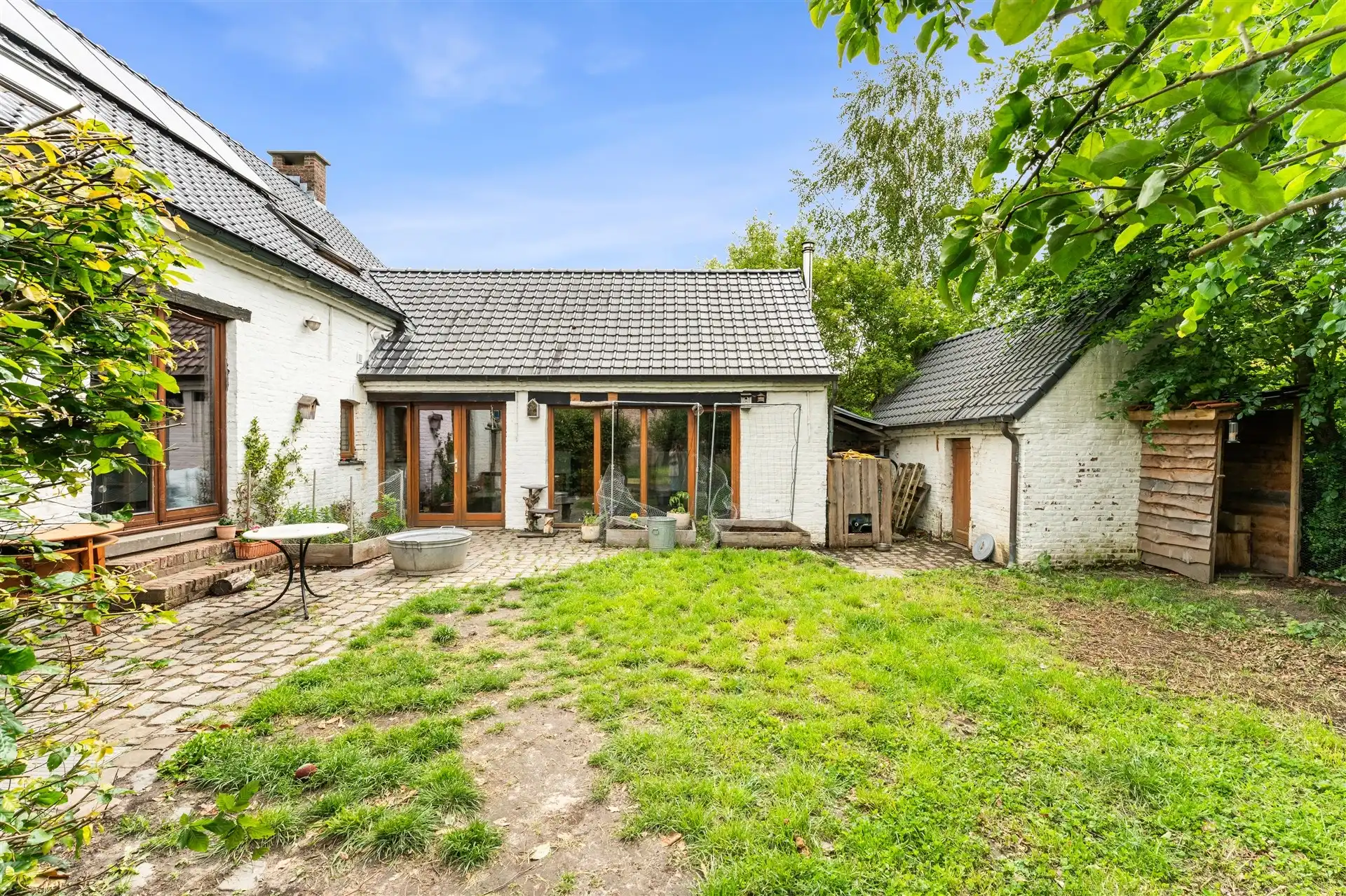 Charmante L-woning in het groene Oosterzele foto 19