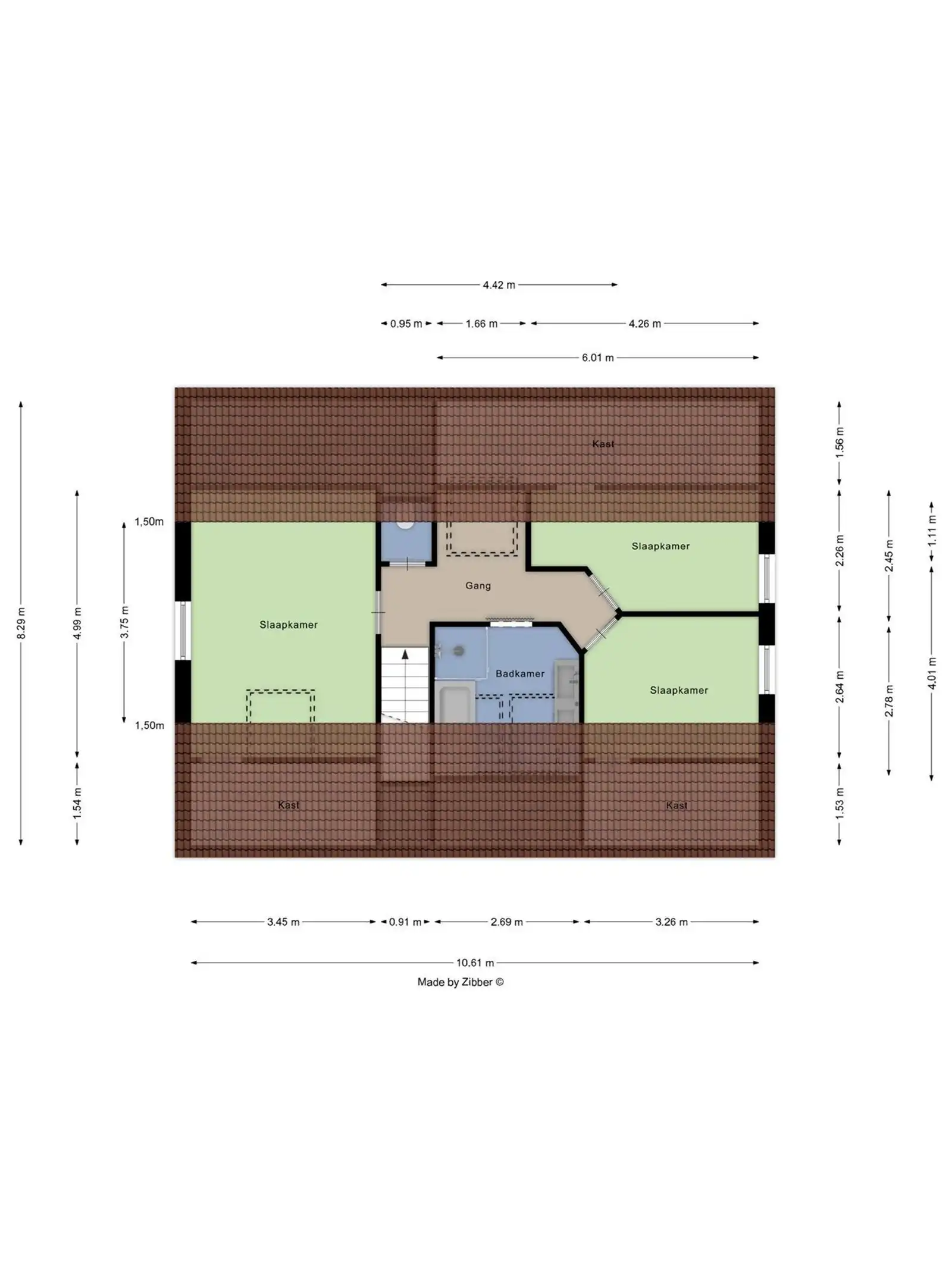 Woning gelegen in een doodlopende straat met 3 slaapkamers te Beersel  foto 11