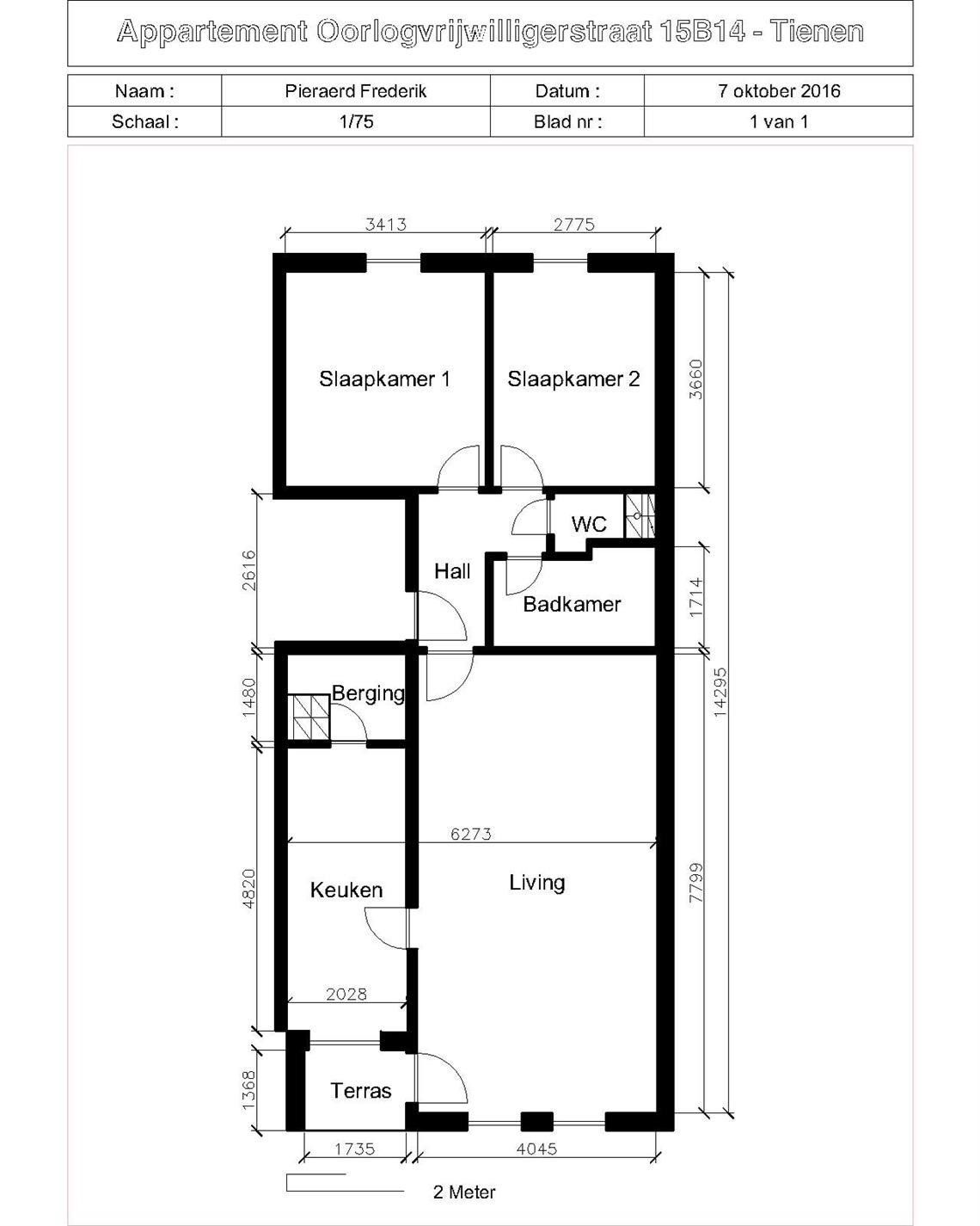Ruim app. met 2 slpks, terras, optionele garage en kelder foto 9
