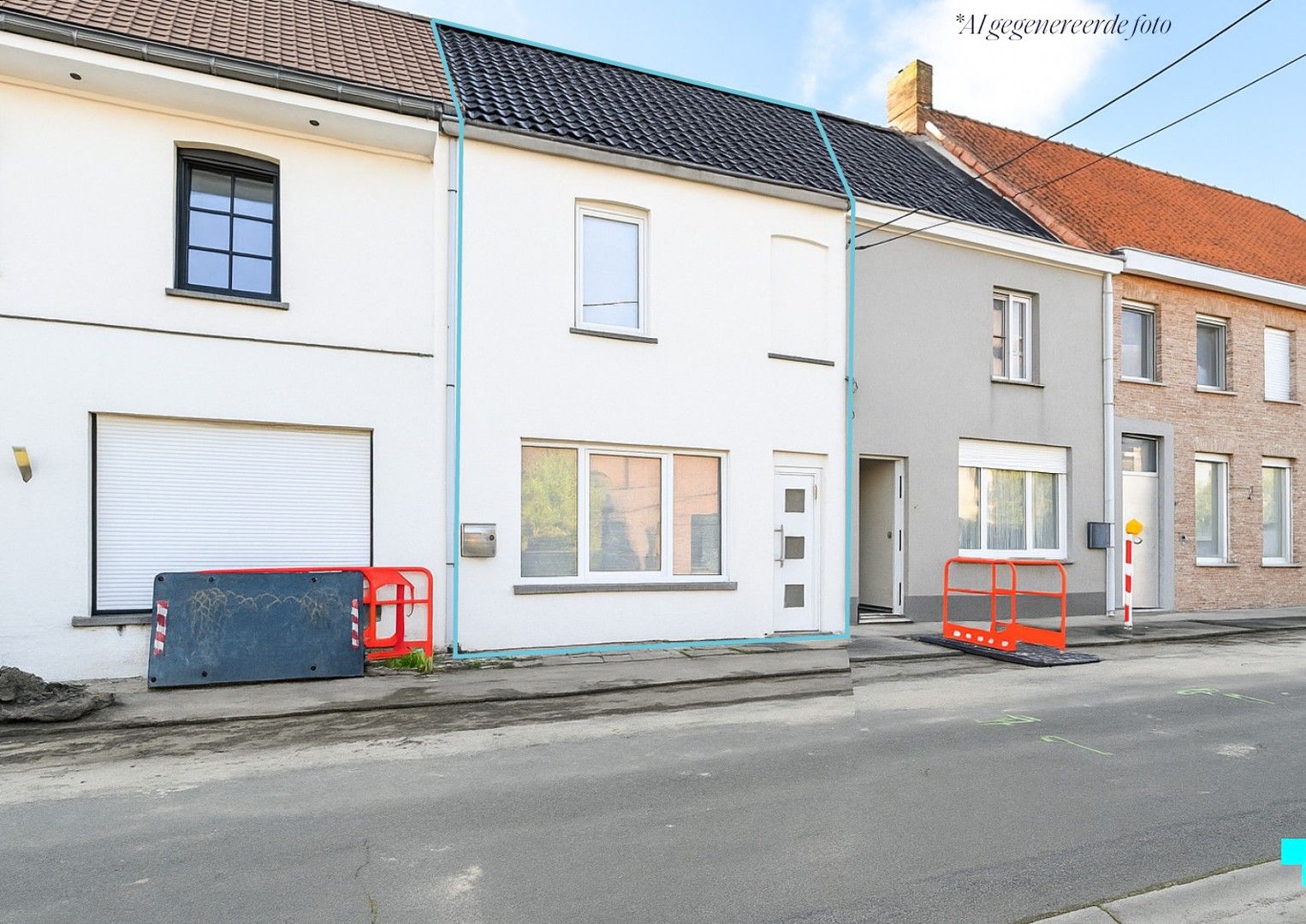 Te renoveren woning te Wielsbeke foto 2