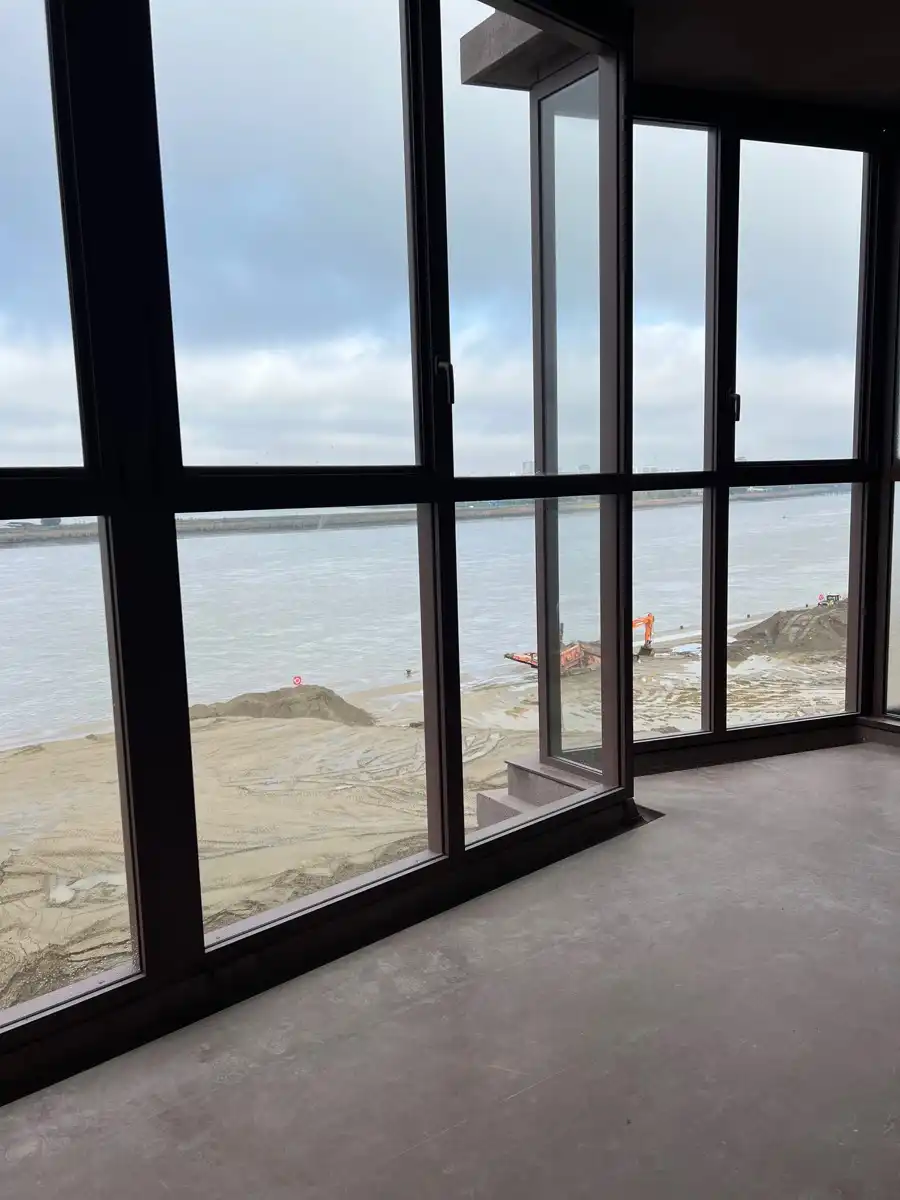 1-slaapkamer gemeubelde studio met zicht op Schelde  foto 13
