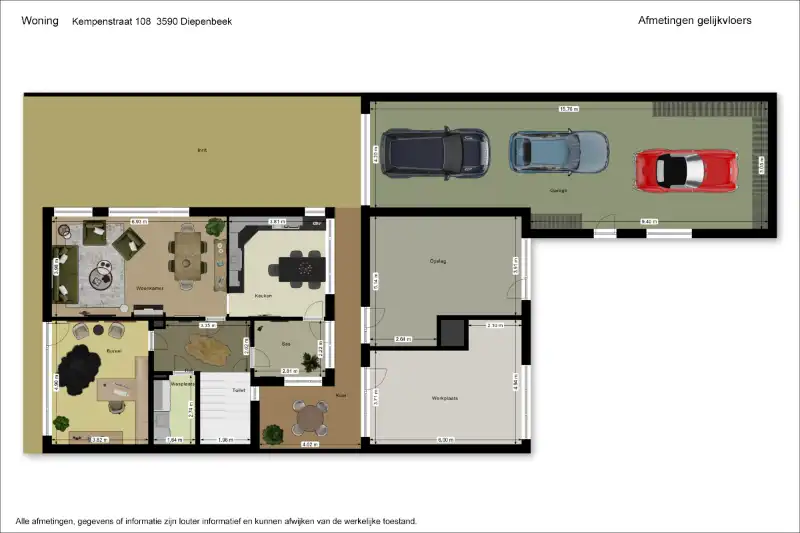 TE RENOVEREN WONING OP RUIM PERCEEL VAN BIJNA 12 ARE HALFOPEN BEBOUWING MET VEEL RUIMTE EN UITBREIDINGSMOGELIJKHEDEN foto 24