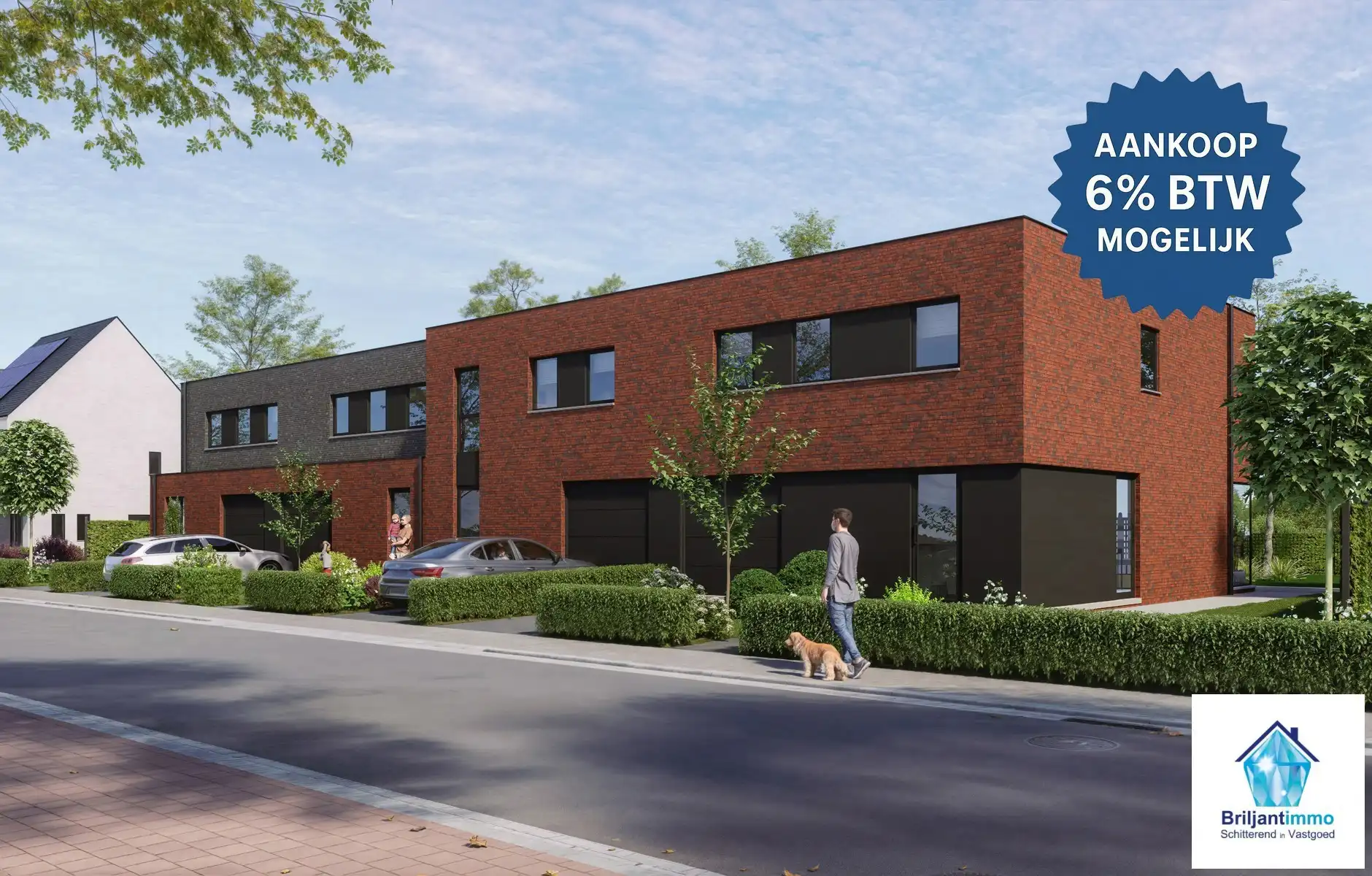 Kwalitatieve nieuw te bouwen BEN woningen met Wgerichte tuin foto {{pictureIndex}}