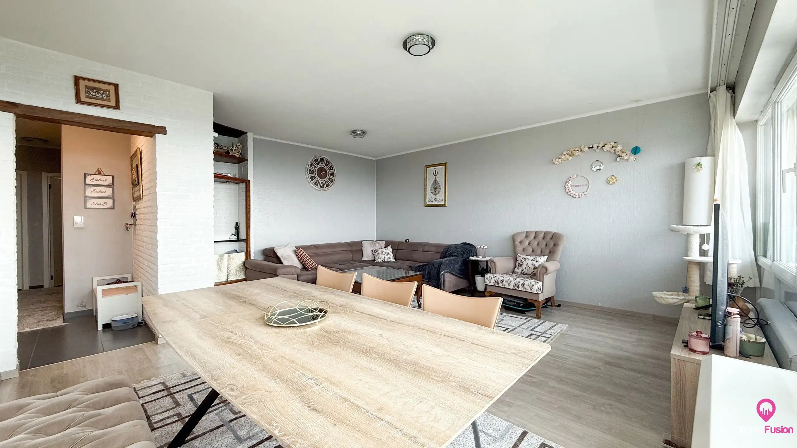 Instapklaar appartement van 109m² met 3 slpks te Genk EPC B! foto 3