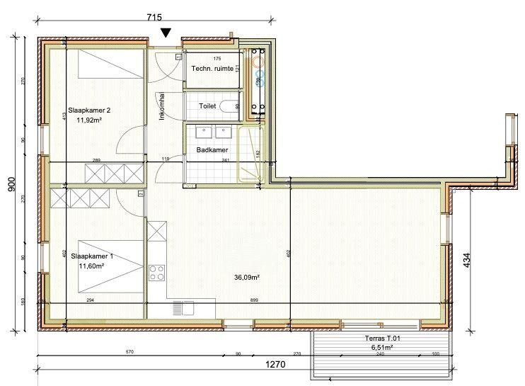 2 SLPK NIEUWBOUW APP. EERSTE VERDIEP! 6% BTW MOGELIJK! foto 9